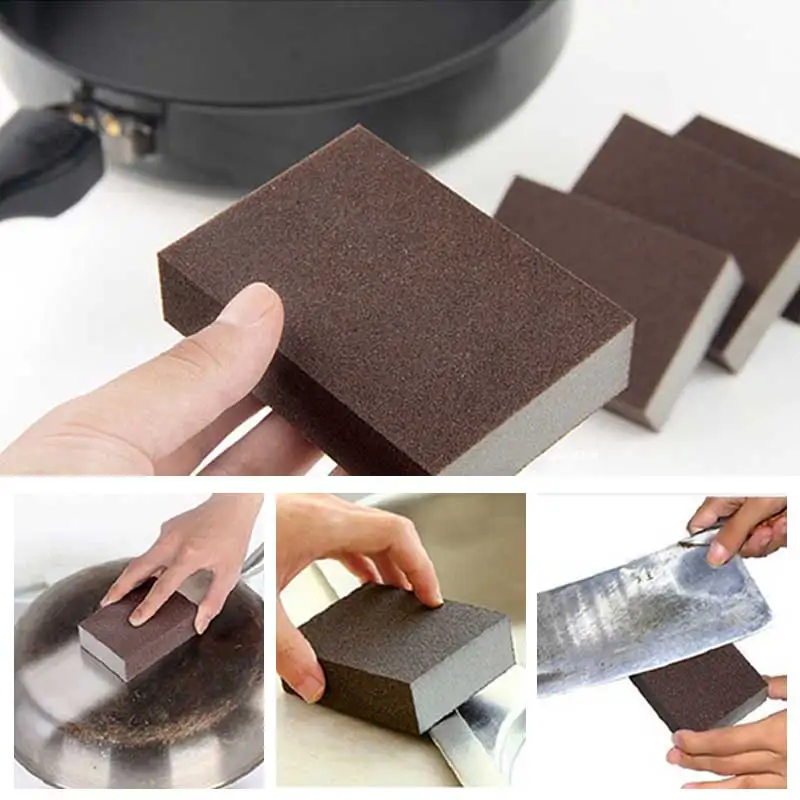 Kitchen Strong Sponge Brush Nano Emery Descaling Clean Tool Pot Remove Rust Descaling Decontamination Bowl Eraser Cleaning Tools
Kitchen Strong Sponge Brush Nano Emery Descaling Clean Tool Pot Remove Rust Descaling Decontamination Bowl Eraser Cleaning Tools