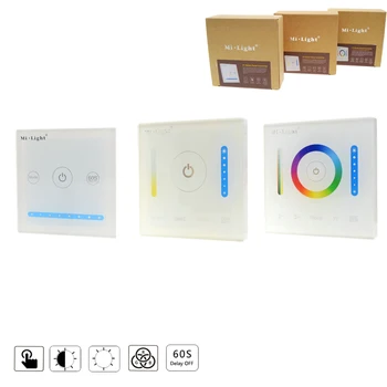 Mi.Light Smart Panel Controller Dimming Panel/RGB RGBW RGB+CCT/Color Temperature CCT Led Dimmer for Led Strip Touch Panel Light
Mi.Light Smart Panel Controller Dimming Panel/RGB RGBW RGB+CCT/Color Temperature CCT Led Dimmer for Led Strip Touch Panel Light