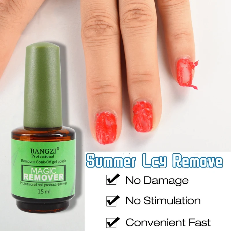 Magic Natural Safe Gel Polish Remover Quickly Remove Nail Polish Gel Nail Polish Remover Nail Art Product
Magic Natural Safe Gel Polish Remover Quickly Remove Nail Polish Gel Nail Polish Remover Nail Art Product