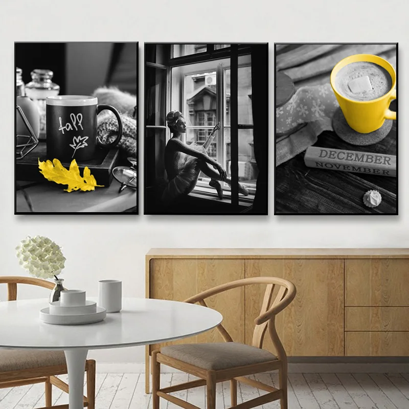 Black And White Nordic Poster Coffee Art Prints Posters And Prints Leaf Wall Pictures For Living Room Wall Canvas Art Unframed
Black And White Nordic Poster Coffee Art Prints Posters And Prints Leaf Wall Pictures For Living Room Wall Canvas Art Unframed