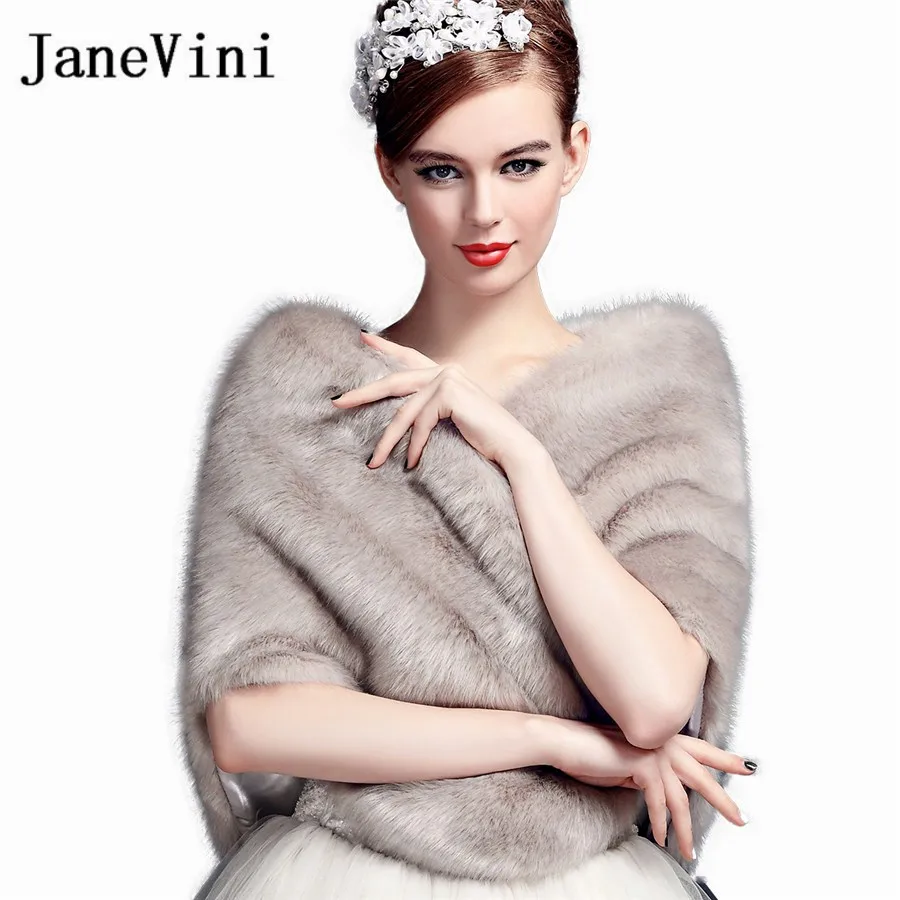 JaneVini 2018 Fur Cape Black Bruids Bolero Wedding Boleros Women Bridal Capes Bride Faux Fur Wrap Jacket Stole Chaqueta De Novia
JaneVini 2018 Fur Cape Black Bruids Bolero Wedding Boleros Women Bridal Capes Bride Faux Fur Wrap Jacket Stole Chaqueta De Novia