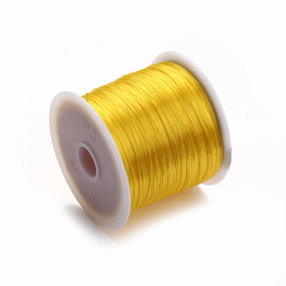 LOULEUR 1 Rolls/lot 10 Colors Elastic Cords Stretch Beading Wire/Cord/String/Thread for DIY Bracelets Jewelry Making Materials LOULEUR 1 Rolls/lot 10 Colors Elastic Cords Stretch Beading Wire/Cord/String/Thread for DIY Bracelets Jewelry Making Materials