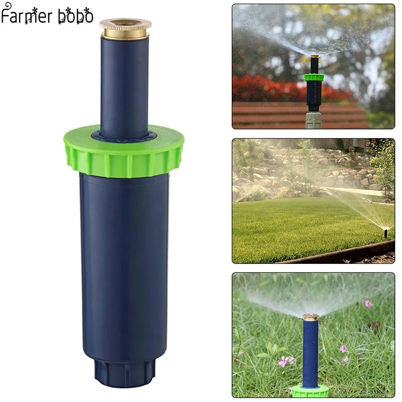 4Pcs 90-360 Degret Adjustable Garden Lawn Sprinkler Automatic Retractable Spray Irrigation System Copper Nozzle
4Pcs 90-360 Degret Adjustable Garden Lawn Sprinkler Automatic Retractable Spray Irrigation System Copper Nozzle