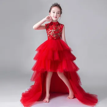 2019 New Children Girls Embroidery Trailing Princess Dress Toddler Girl Clothes Vestido Kids Dresses For Girls Wedding Party S72
2019 New Children Girls Embroidery Trailing Princess Dress Toddler Girl Clothes Vestido Kids Dresses For Girls Wedding Party S72