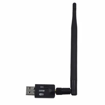 300Mbps 11n USB Wifi Internet Dongle Mini Wireless N Network Card Adapter with 5dbi Antenna Supports Windows, Mac OS, Linux
300Mbps 11n USB Wifi Internet Dongle Mini Wireless N Network Card Adapter with 5dbi Antenna Supports Windows, Mac OS, Linux