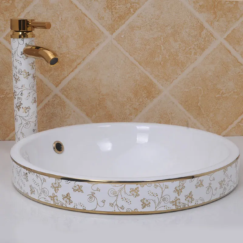Chinese style wash basin fine ceramics bathroom wash basin bathroom sink wash basin ceramic round
Chinese style wash basin fine ceramics bathroom wash basin bathroom sink wash basin ceramic round