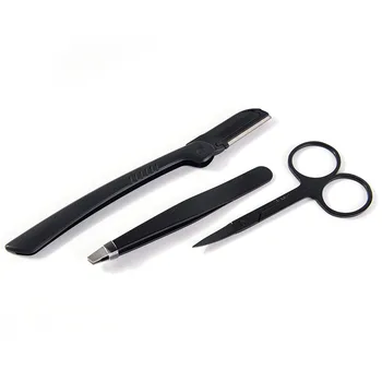 3pcs/set Professional Stainless Steel Eyebrow Cutter Eyebrow Scissors Eyebrow Knife Thrush Set Women Girl Makeup Beauty Tools
3pcs/set Professional Stainless Steel Eyebrow Cutter Eyebrow Scissors Eyebrow Knife Thrush Set Women Girl Makeup Beauty Tools