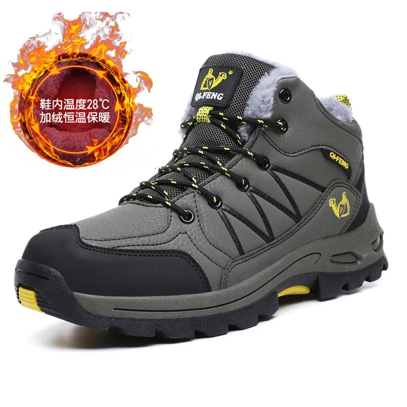 SOCONE Men Winter Hiking Boots Men's Sneakers Warm Outdoor Trekking Shoes Waterproof Climbing Shoe Plus Size 38-47
SOCONE Men Winter Hiking Boots Men's Sneakers Warm Outdoor Trekking Shoes Waterproof Climbing Shoe Plus Size 38-47