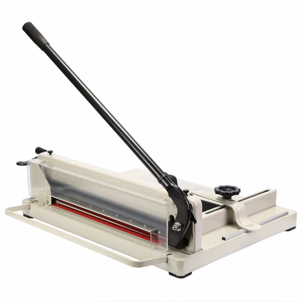 Easy to Operate, Sturdy for cutting 80G PAPER 400 SHEETS HIGH OR APPROX 1.5" A3 PAPER CUTTER 17" TRIMMER MACHINE
Easy to Operate, Sturdy for cutting 80G PAPER 400 SHEETS HIGH OR APPROX 1.5" A3 PAPER CUTTER 17" TRIMMER MACHINE