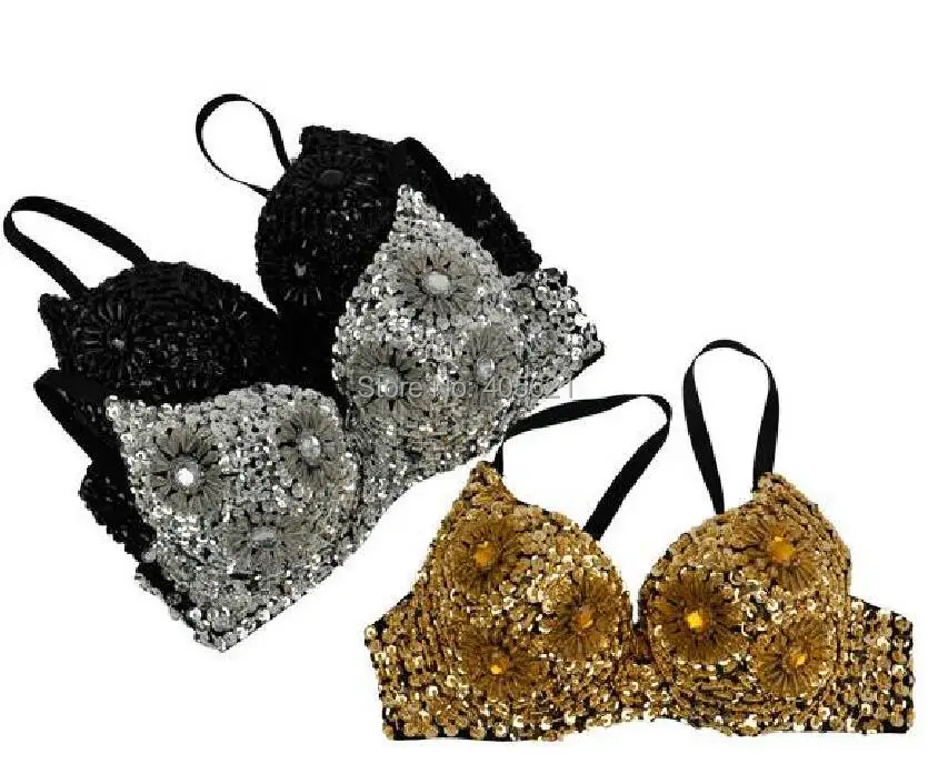 New Chrysanthemum Acrylic Rhinestones Bra Underwear Tops Sexy Pole Belly Dancing Party Dancer Costumes Nightclub Stage Wear
New Chrysanthemum Acrylic Rhinestones Bra Underwear Tops Sexy Pole Belly Dancing Party Dancer Costumes Nightclub Stage Wear