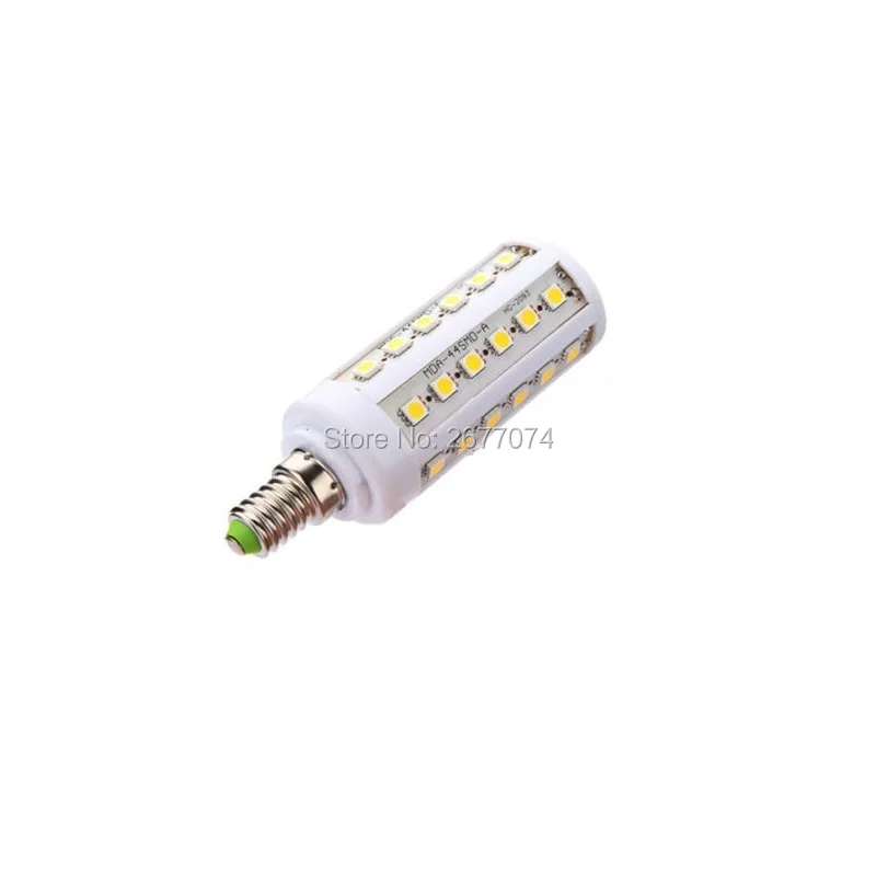 

10W AC220-240V White E14 44SMD 5050 LED Corn Lights Led Light Bulbs 1PCS JTFL182-ly