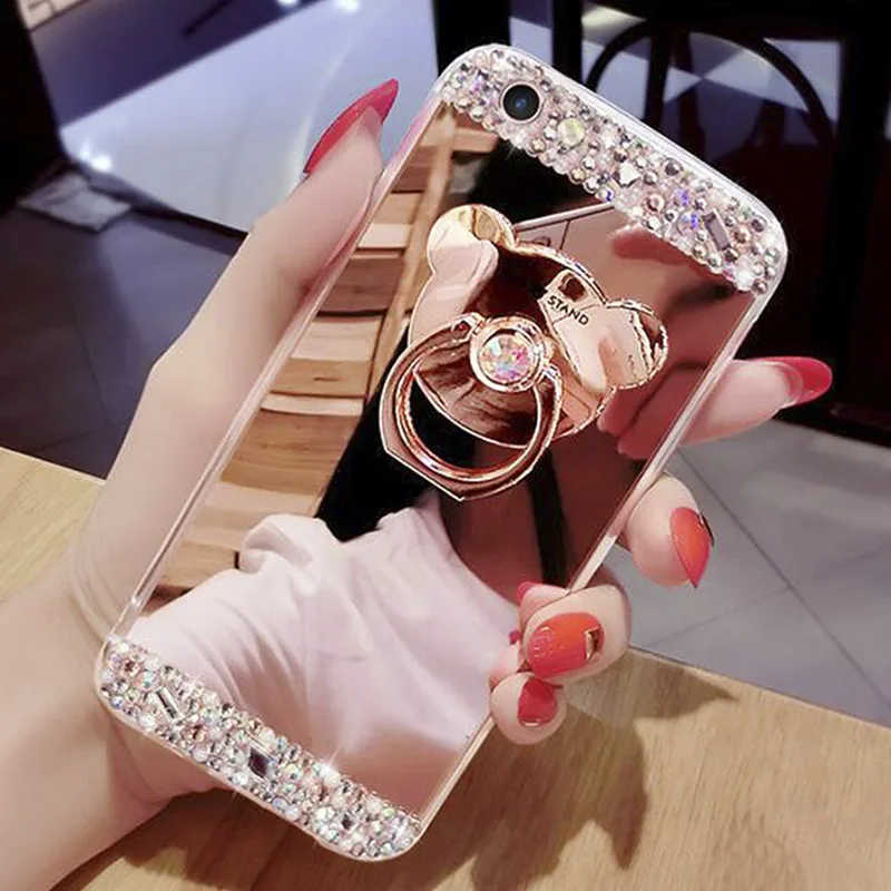 Diamond Glitter Mirror Case (4)