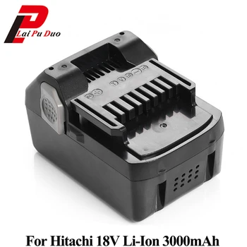 18V 3000mAh Li-ion battery Replacement 18v 3.0Ah for Hitachi: DS18DSAL,326241,BSL1830,DH18DSL,326240,UB18DSL,WH18DSL
18V 3000mAh Li-ion battery Replacement 18v 3.0Ah for Hitachi: DS18DSAL,326241,BSL1830,DH18DSL,326240,UB18DSL,WH18DSL