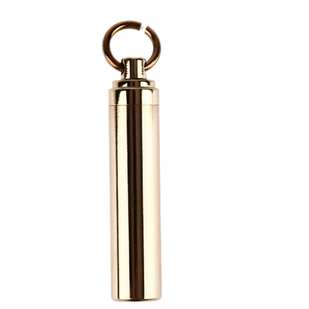 Portable Outdoor Waterproof Tank Mini EDC Box Aluminum waterproof capsule Seal Bottle Case Container Holder For Storage 2017
Portable Outdoor Waterproof Tank Mini EDC Box Aluminum waterproof capsule Seal Bottle Case Container Holder For Storage 2017