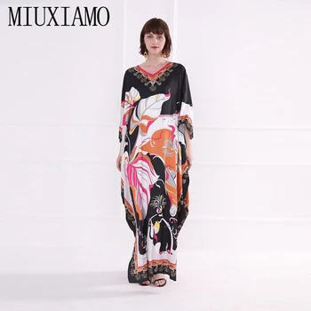 MIUXIMAO Custom Plus Size Floral Maxi Dress Spring&Summer New Arrival Flower Print Elegant Casual Long Dress Women vestidos
MIUXIMAO Custom Plus Size Floral Maxi Dress Spring&Summer New Arrival Flower Print Elegant Casual Long Dress Women vestidos