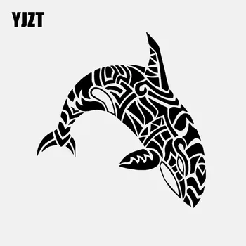 YJZT 14.9CM*15.5CM Car Sticker Dolphin Whale Fish Patterns Sea Ocean Vinyl Decal Black/Silver C24-0816
YJZT 14.9CM*15.5CM Car Sticker Dolphin Whale Fish Patterns Sea Ocean Vinyl Decal Black/Silver C24-0816