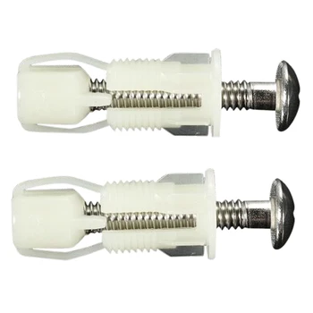 2pcs DIY Plastic Toilet Seat Screws Fixings Fit Toilet Seats Hinges Repair Tools Type&Size:4# 38Mmx5mm
2pcs DIY Plastic Toilet Seat Screws Fixings Fit Toilet Seats Hinges Repair Tools Type&Size:4# 38Mmx5mm