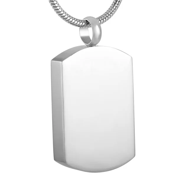 IJD9118 Solid 316L Stainless Steel Blank Dog Tag Cremation Pendant Engravable Memorial Urn Ashes Keepsake Jewellery For Women
IJD9118 Solid 316L Stainless Steel Blank Dog Tag Cremation Pendant Engravable Memorial Urn Ashes Keepsake Jewellery For Women