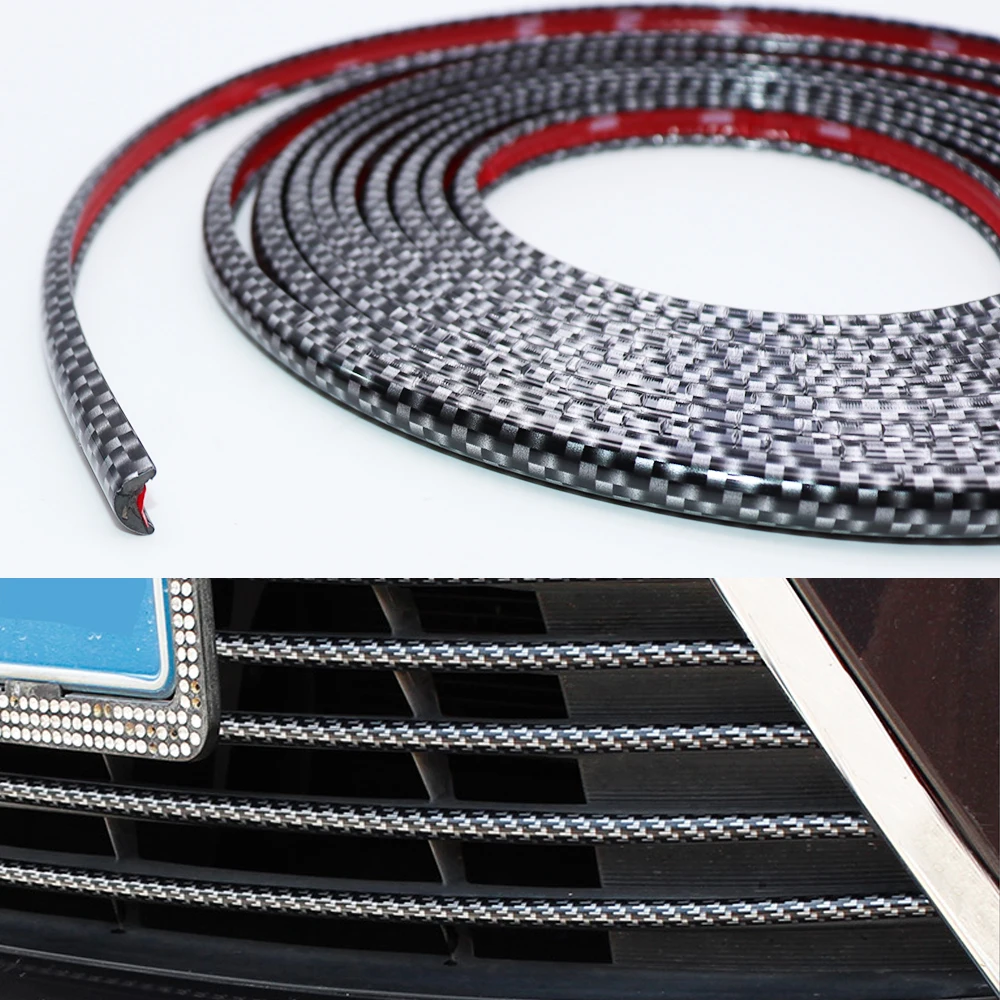 4M/8M Car Styling Bumper Moulding Trim Strip Wheel Hub Impact Protection Grille Carbon fiber Decorative Strip Car Accessories
4M/8M Car Styling Bumper Moulding Trim Strip Wheel Hub Impact Protection Grille Carbon fiber Decorative Strip Car Accessories