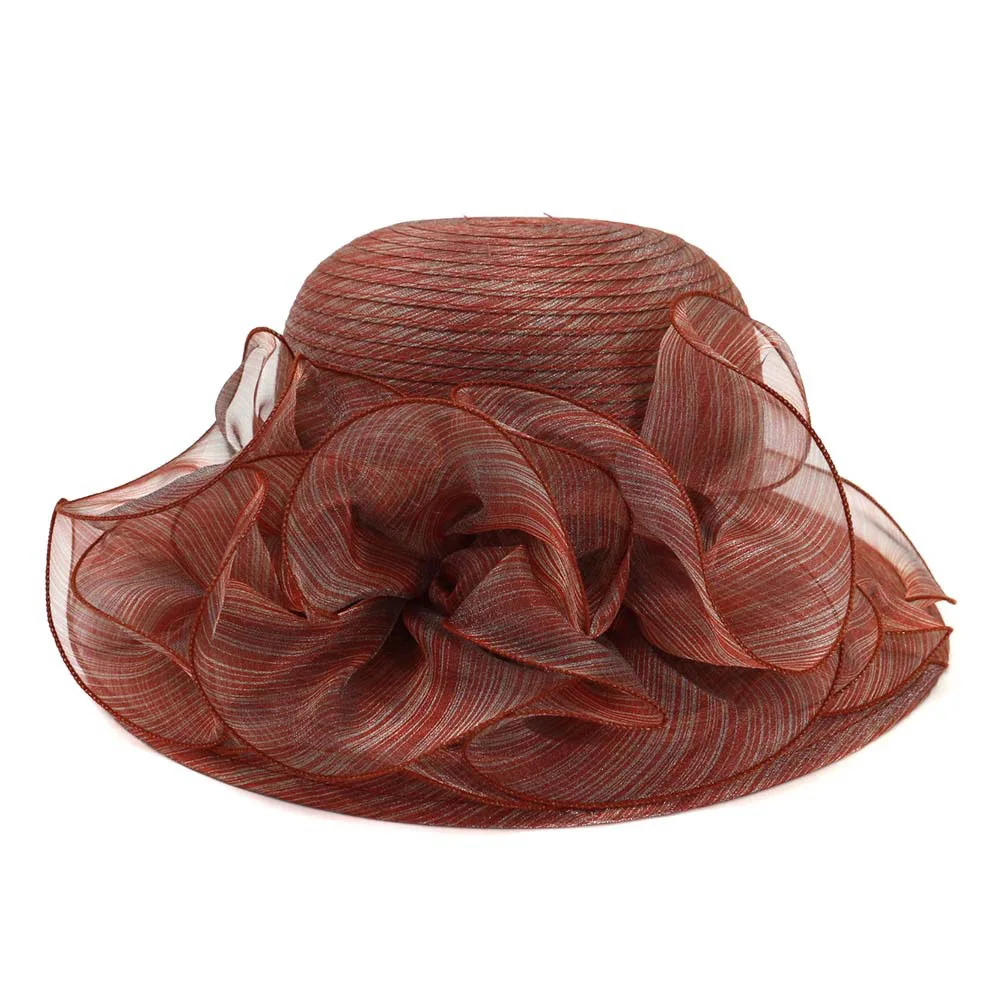 New Ladies Sun Hats Eugenia Flower Fedoras Hat for Women Summer Beach Cap Organza Fashion Female Zonneklep Hat Big Brim Anti-UV
New Ladies Sun Hats Eugenia Flower Fedoras Hat for Women Summer Beach Cap Organza Fashion Female Zonneklep Hat Big Brim Anti-UV