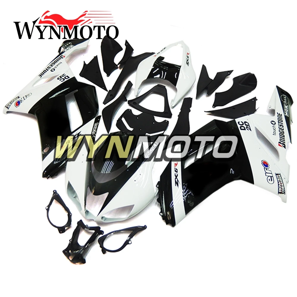 Complete ABS Injection Fairings For Kawasaki ZX-6R ZX6R 636 2007 2008 Motorbike Fairing Kits White Black Bodywork
Complete ABS Injection Fairings For Kawasaki ZX-6R ZX6R 636 2007 2008 Motorbike Fairing Kits White Black Bodywork