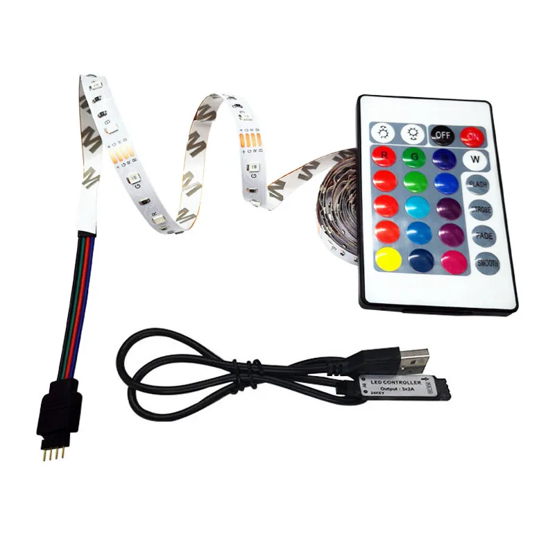 USB Led Strip 5V Not Waterproof light White RGB Warm White Christmas Flexible TV Background Lighting SMD3528 50cm 1m 2m 3m 4m 5m
USB Led Strip 5V Not Waterproof light White RGB Warm White Christmas Flexible TV Background Lighting SMD3528 50cm 1m 2m 3m 4m 5m