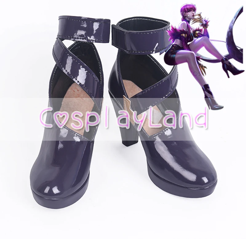 Game LOL KDA Evelynn Agony's Embrace Cosplay Shoes Boots Cosplay Costume Accessories For Women Shoes Custom Made
Game LOL KDA Evelynn Agony's Embrace Cosplay Shoes Boots Cosplay Costume Accessories For Women Shoes Custom Made
