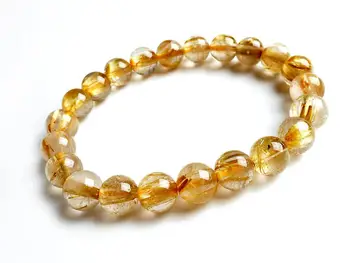 9mm Natural Brazil Gold Rutilated Quartz Crystal Titanium Woman Man Wealthy Round Beads Bracelet Jewelry Bangle AAAA
9mm Natural Brazil Gold Rutilated Quartz Crystal Titanium Woman Man Wealthy Round Beads Bracelet Jewelry Bangle AAAA