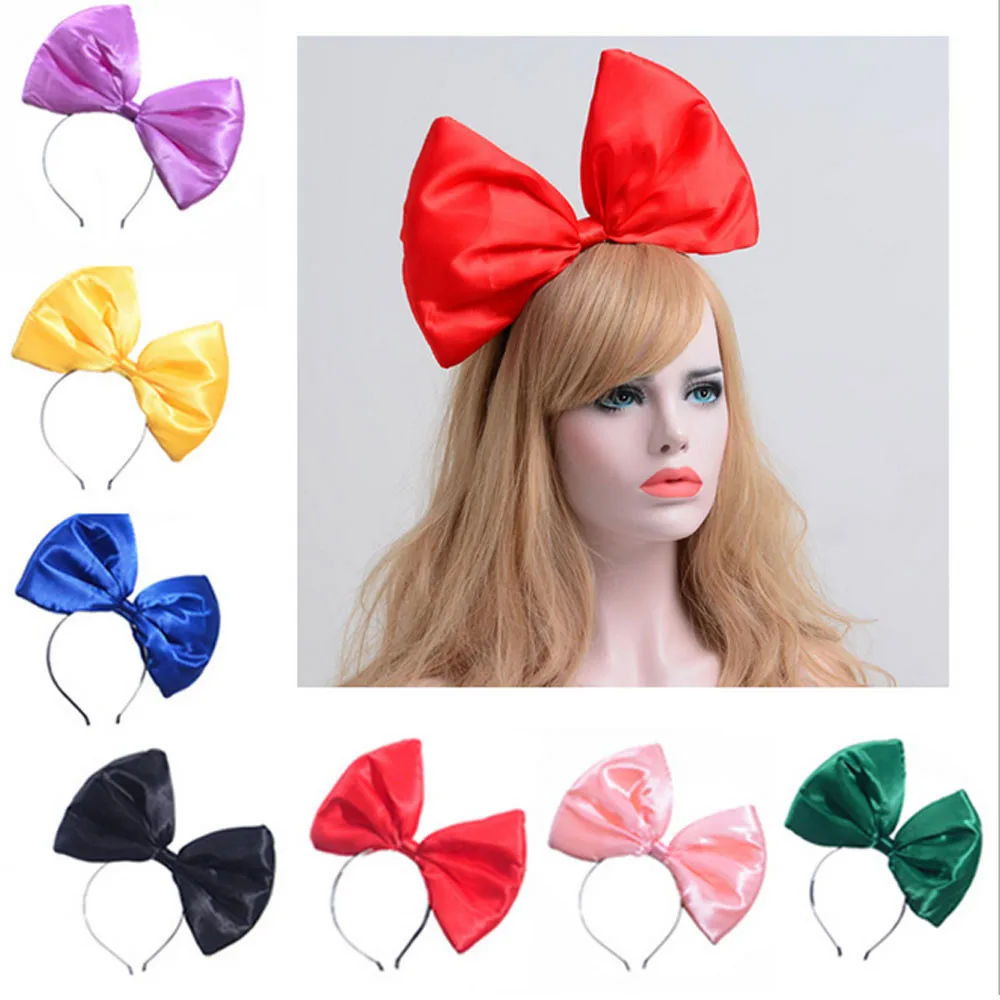 Party Wedding Ladies Satin Large Bow Headband Satin oversized bow satin headband bandeau femme cheveux feest strikken
Party Wedding Ladies Satin Large Bow Headband Satin oversized bow satin headband bandeau femme cheveux feest strikken