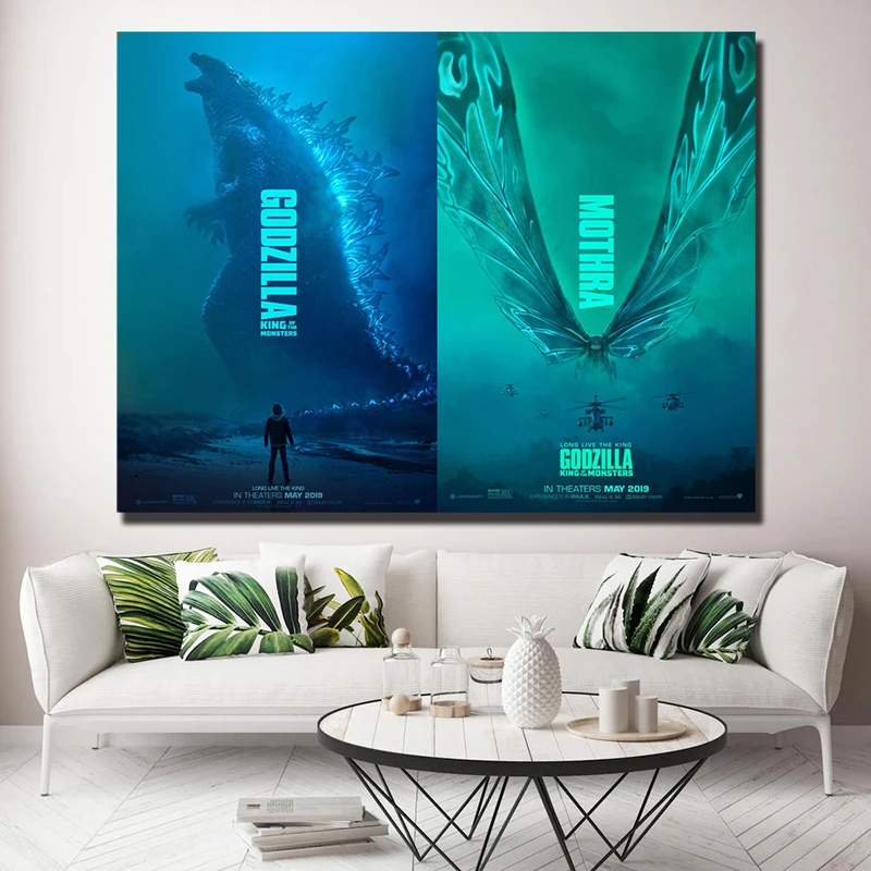 Godzilla King Of the Monsters Movie Modern Canvas Poster And Prints Decorative Wall Art Pictures For Living Room Decoration
Godzilla King Of the Monsters Movie Modern Canvas Poster And Prints Decorative Wall Art Pictures For Living Room Decoration