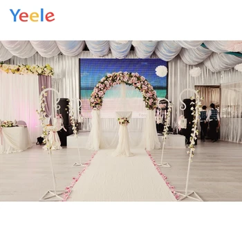 Yeele Curtain Flowers Arch Carpet Wedding Decoration Photography Backgrounds Customized Photographic Backdrops for Photo Studio
Yeele Curtain Flowers Arch Carpet Wedding Decoration Photography Backgrounds Customized Photographic Backdrops for Photo Studio