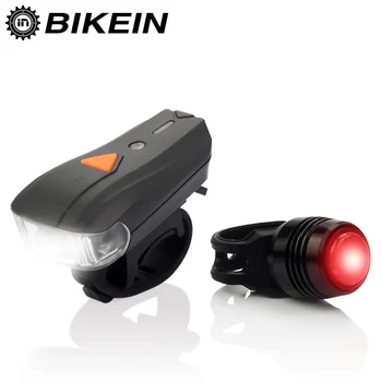 BIKEIN Mountain Bike Led Front Light +Taillight USB Rechargeable Light Cycling Road Bike Handlebar MTB Bicycle Mount Accessories
BIKEIN Mountain Bike Led Front Light +Taillight USB Rechargeable Light Cycling Road Bike Handlebar MTB Bicycle Mount Accessories