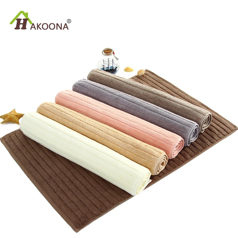 HAKOONA Hotel Striped Foot Towels Long Staple Cotton Bathroom Mats Absorbent Towels 72 * 50 cm Machine Washable
HAKOONA Hotel Striped Foot Towels Long Staple Cotton Bathroom Mats Absorbent Towels 72 * 50 cm Machine Washable