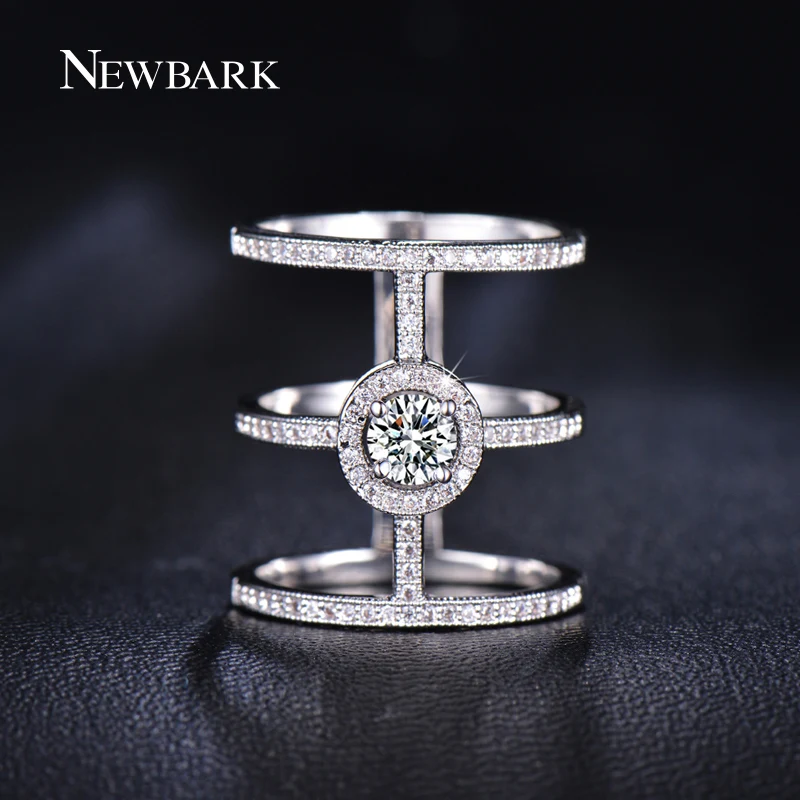 NEWBARK New Cross Ring Rose Gold Color 3 Circle Connected Big Round CZ Pave Micro Zirconia Party Jewelry Gifts
NEWBARK New Cross Ring Rose Gold Color 3 Circle Connected Big Round CZ Pave Micro Zirconia Party Jewelry Gifts