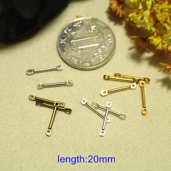200 pcs Small Connecting Rod For Jewelry Making,Length is 20mm,DIY Crafts Findings,Gold-color,Silver-color,Bronze,Steel
200 pcs Small Connecting Rod For Jewelry Making,Length is 20mm,DIY Crafts Findings,Gold-color,Silver-color,Bronze,Steel