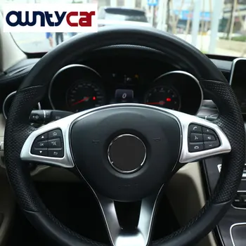 For Mercedes Benz C GLC E Class W205 W213 C200 GLC260 2016 2017 Car Styling ABS Chrome Steering Wheel Decoration Frame Trim
For Mercedes Benz C GLC E Class W205 W213 C200 GLC260 2016 2017 Car Styling ABS Chrome Steering Wheel Decoration Frame Trim