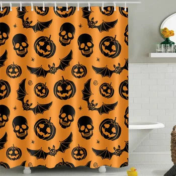 LB 180*180 Skulls Yellow Shower Curtains Halloween Waterproof Polyester Bathroom Curtain Screen Fabric for Bathtub Home Decor
LB 180*180 Skulls Yellow Shower Curtains Halloween Waterproof Polyester Bathroom Curtain Screen Fabric for Bathtub Home Decor