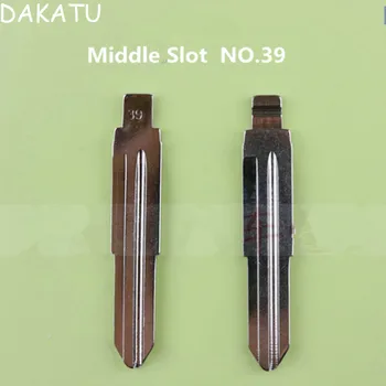 DAKATU Middle Slot NO.39 Remote key blade for Buick Excelle Chevrolet LOVA Flip Folding Remote key blade replacement
DAKATU Middle Slot NO.39 Remote key blade for Buick Excelle Chevrolet LOVA Flip Folding Remote key blade replacement