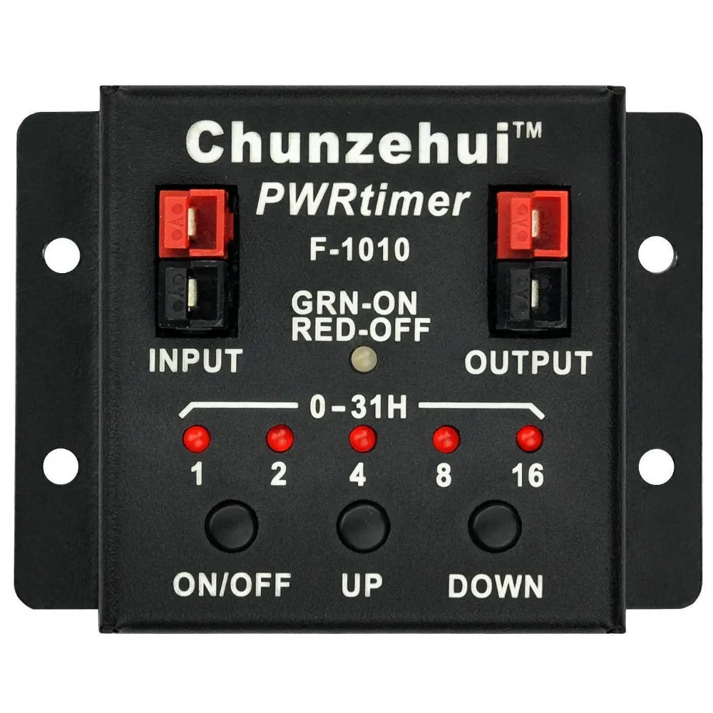 Chunzehui F-1010 Low Loss PWRtimer Power Switch ON/Off Timer ON Timer Off Module
Chunzehui F-1010 Low Loss PWRtimer Power Switch ON/Off Timer ON Timer Off Module