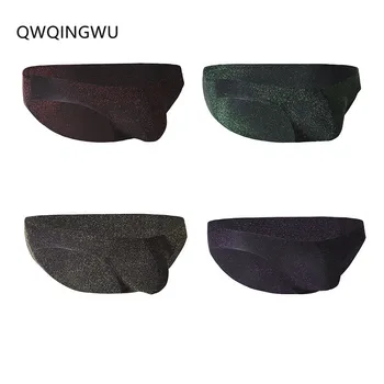 4PCS/Lot Male Underwear Man Briefs Cueca Gay Underwear Briefs Polyester Low Waist Shinning Underpants Sexy Men Underwear 
4PCS/Lot Male Underwear Man Briefs Cueca Gay Underwear Briefs Polyester Low Waist Shinning Underpants Sexy Men Underwear