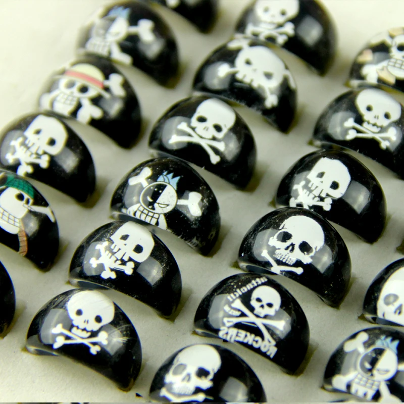 Wholesale 20pcs Lots Heart-shaped Black Skull Animal Children Kid Resin Lucite Rings Procurement of foreign trade products
Wholesale 20pcs Lots Heart-shaped Black Skull Animal Children Kid Resin Lucite Rings Procurement of foreign trade products