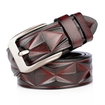 Manufacturers Wholesale High-end Men Belt Leather Leisure Button Diamond Pattern Craft Belt Pure Cowhide Jeans Belt Punk Luxury
Manufacturers Wholesale High-end Men Belt Leather Leisure Button Diamond Pattern Craft Belt Pure Cowhide Jeans Belt Punk Luxury
