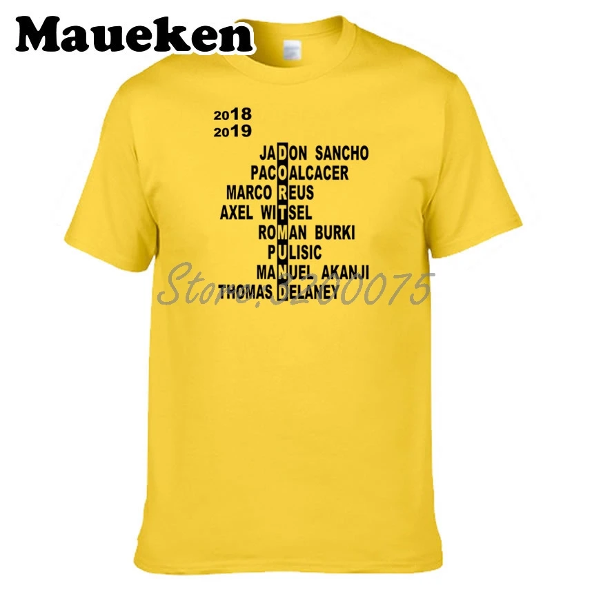 Men 18/2019 Borussia Dortmund Squad Crossword Marco Reus Paco Alcacer Pulisic Burki Sancho Akanji Witsel Delaney T-shirt tee
Men 18/2019 Borussia Dortmund Squad Crossword Marco Reus Paco Alcacer Pulisic Burki Sancho Akanji Witsel Delaney T-shirt tee