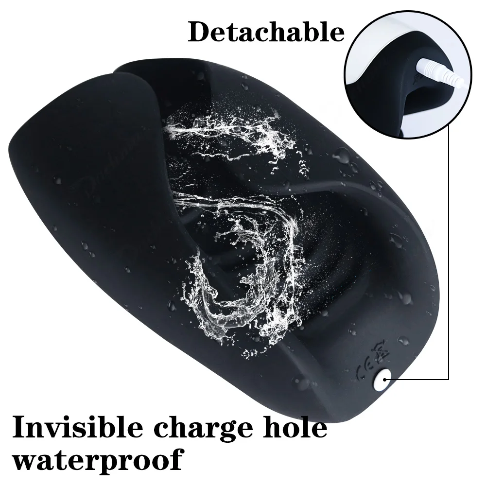 Electric Masturbator USB Charging Vibrator Mute Waterproof Automatic Pussy Sex Machine Oral Male Masturbator Cup Sex Toy For Men 6