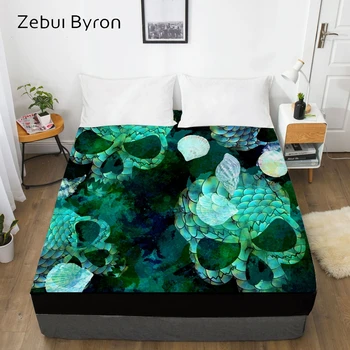 3D Custom Bed Sheets With Elastic,Fitted Sheet Queen/King,marine skulls Mattress Cover 135/150/160x200 bedsheet,drop ship
3D Custom Bed Sheets With Elastic,Fitted Sheet Queen/King,marine skulls Mattress Cover 135/150/160x200 bedsheet,drop ship