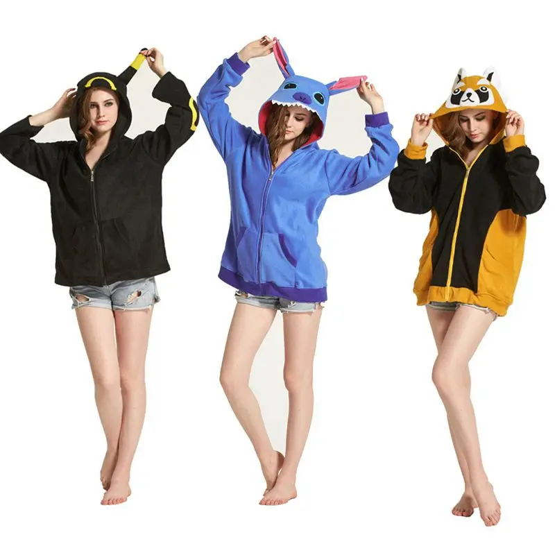 Unicorn Women Men Hoodie Animal Cartoon Jacket Pokemon Pikachu unicornio Stitch Cosplay Tracksuits Zipper Gardigan Sweatshirts
Unicorn Women Men Hoodie Animal Cartoon Jacket Pokemon Pikachu unicornio Stitch Cosplay Tracksuits Zipper Gardigan Sweatshirts