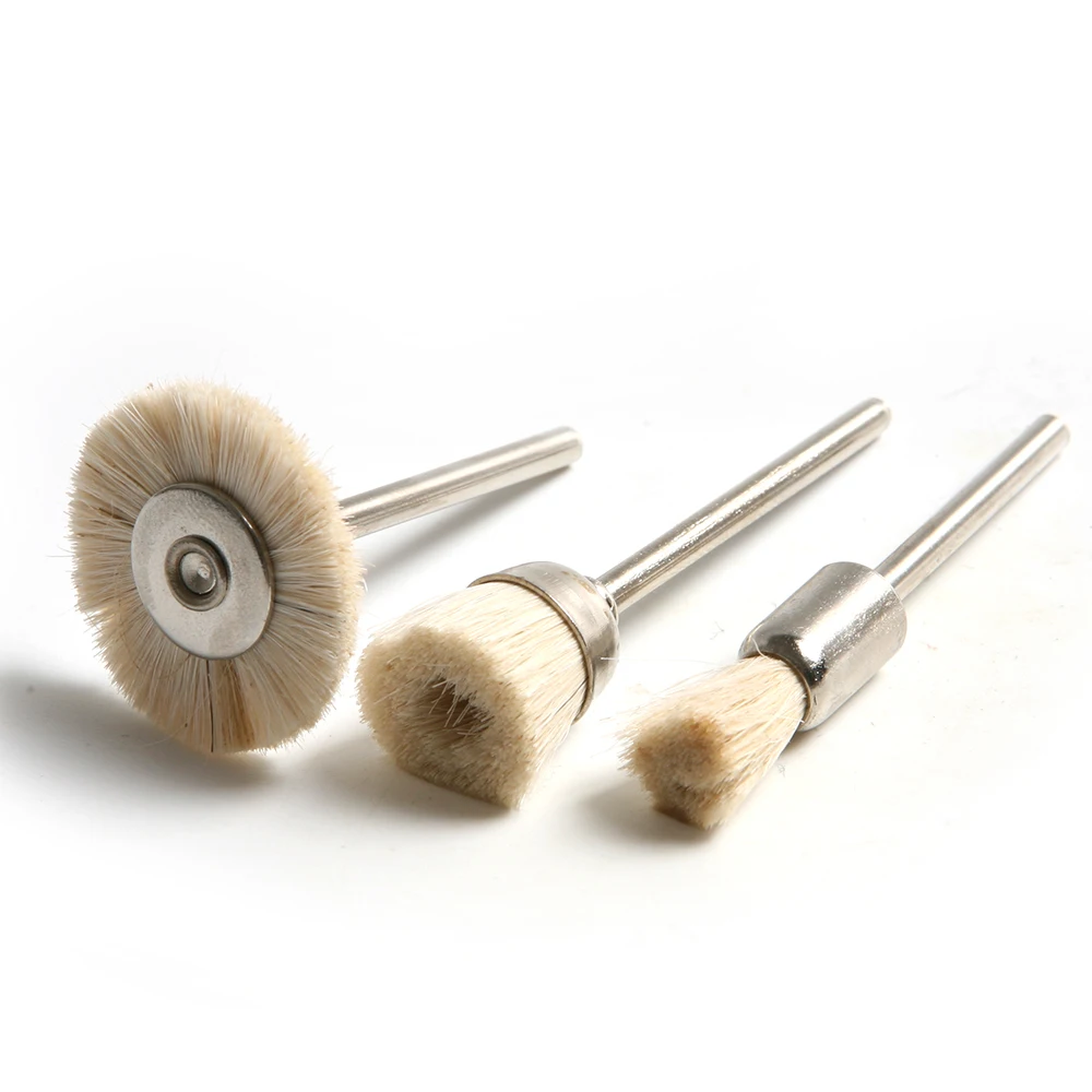 15Pcs/Set Wool Polishing Buffing Brush Bur for Rotary Tool for Ultra-fine Grinding & Polishing Ceramic Metal Jade Jewelry
15Pcs/Set Wool Polishing Buffing Brush Bur for Rotary Tool for Ultra-fine Grinding & Polishing Ceramic Metal Jade Jewelry