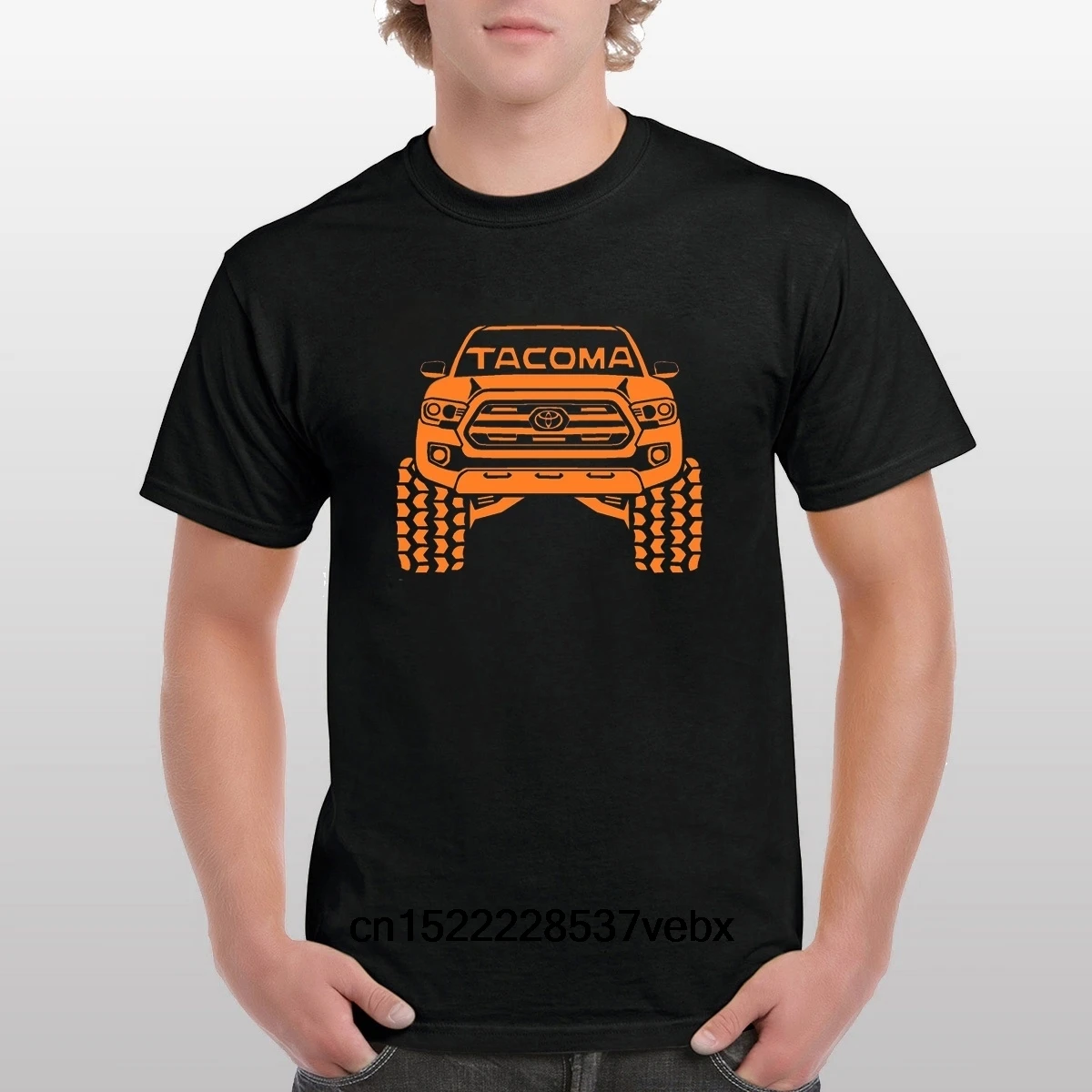 Фото Классическая марка toyota tacoma 4x4 Rock ползающая бездорожья футболка 6 - купить