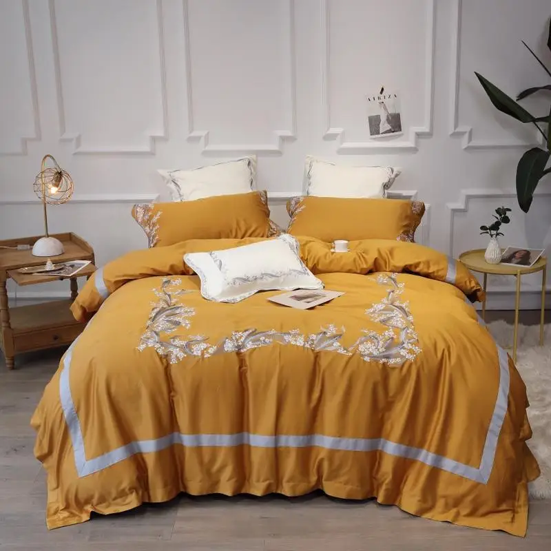 Luxury Egypt Cotton Leafy flowers Bedding Set Silver Embroidery Duvet Cover Bed Sheet Pillowcases Queen King Size 4/6/7Pcs
Luxury Egypt Cotton Leafy flowers Bedding Set Silver Embroidery Duvet Cover Bed Sheet Pillowcases Queen King Size 4/6/7Pcs