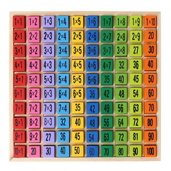 Wooden Multiplication Table Early Teaching Puzzle Children Educational Child Toy MA25
Wooden Multiplication Table Early Teaching Puzzle Children Educational Child Toy MA25